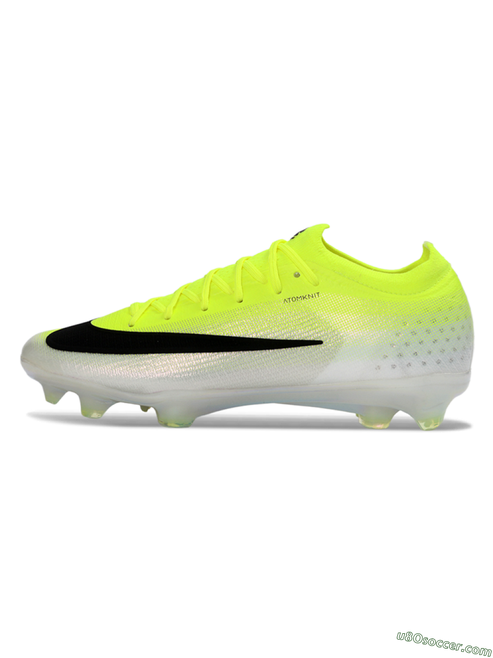 Nike Air Zoom Mercurial Vapor 17 Elite FG Firm Ground Soccer Cleats - Yellow/Neon Yellow/Black 2