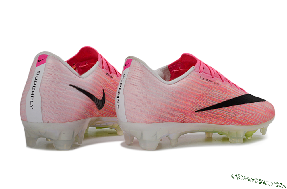 Nike Air Zoom Mercurial Superfly 11 FG Firm Ground Soccer Cleats - Pink/Vibrant Pink/Black 6