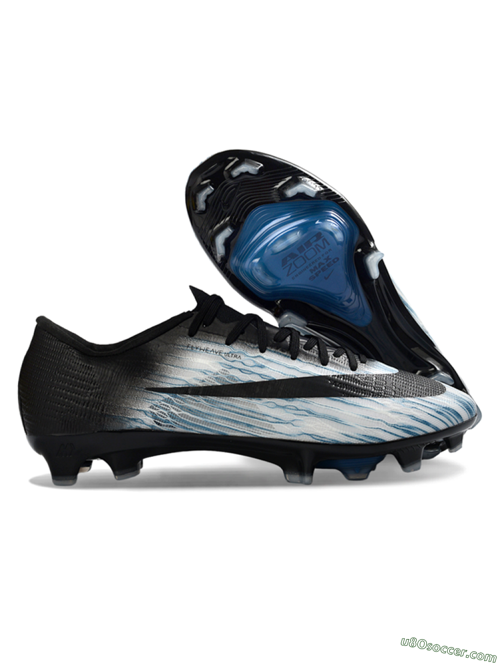 Nike Air Zoom Mercurial Superfly 11 FG Firm Ground Soccer Cleats - White/Sky Blue/Black 1