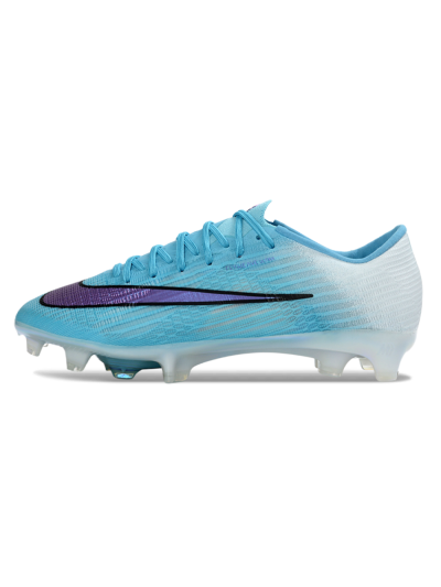 Nike Air Zoom Mercurial Superfly 11 FG Firm Ground Soccer Cleats - Blue/Iridescent Blue/Deep Purple