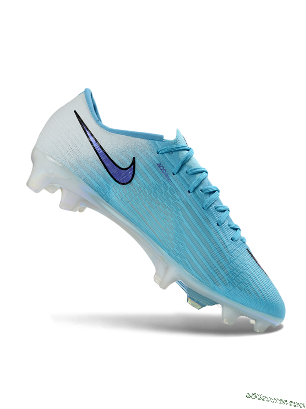 Nike Air Zoom Mercurial Superfly 11 FG Firm Ground Soccer Cleats - Blue/Iridescent Blue/Deep Purple 4