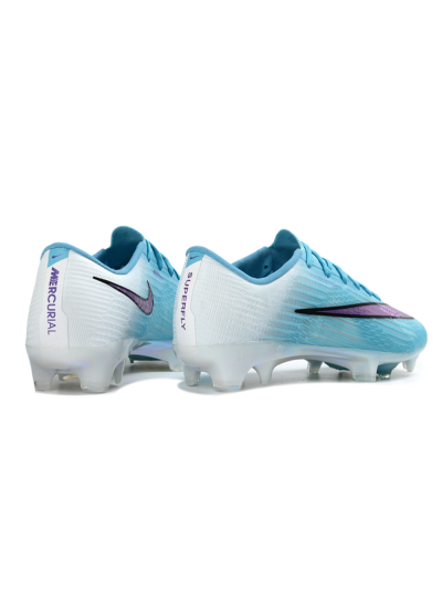Nike Air Zoom Mercurial Superfly 11 FG Firm Ground Soccer Cleats - Blue/Iridescent Blue/Deep Purple