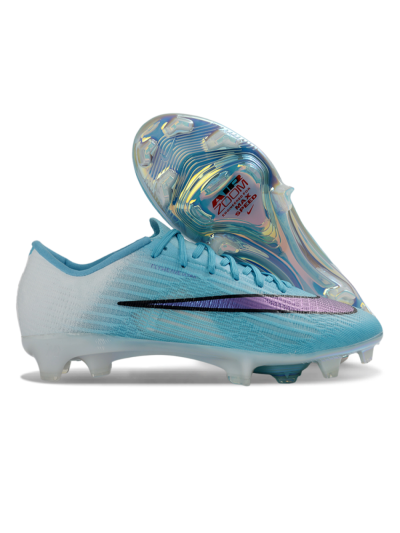 Nike Air Zoom Mercurial Superfly 11 FG Firm Ground Soccer Cleats - Blue/Iridescent Blue/Deep Purple