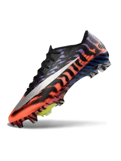 Nike Air Zoom Mercurial Superfly 11 FG Firm Ground Soccer Cleats - Black/Electric Orange/Blue Blaze