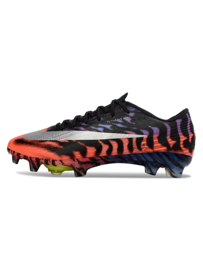 Nike Air Zoom Mercurial Superfly 11 FG Firm Ground Soccer Cleats - Black/Electric Orange/Blue Blaze