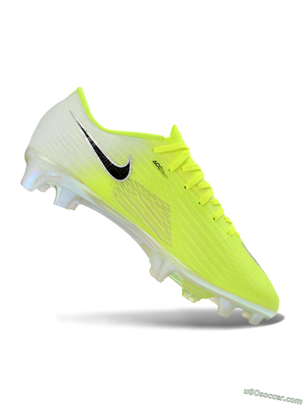 Nike Air Zoom Mercurial Superfly 11 FG Firm Ground Soccer Cleats - Yellow/Electric Lime/Sleek Black 4