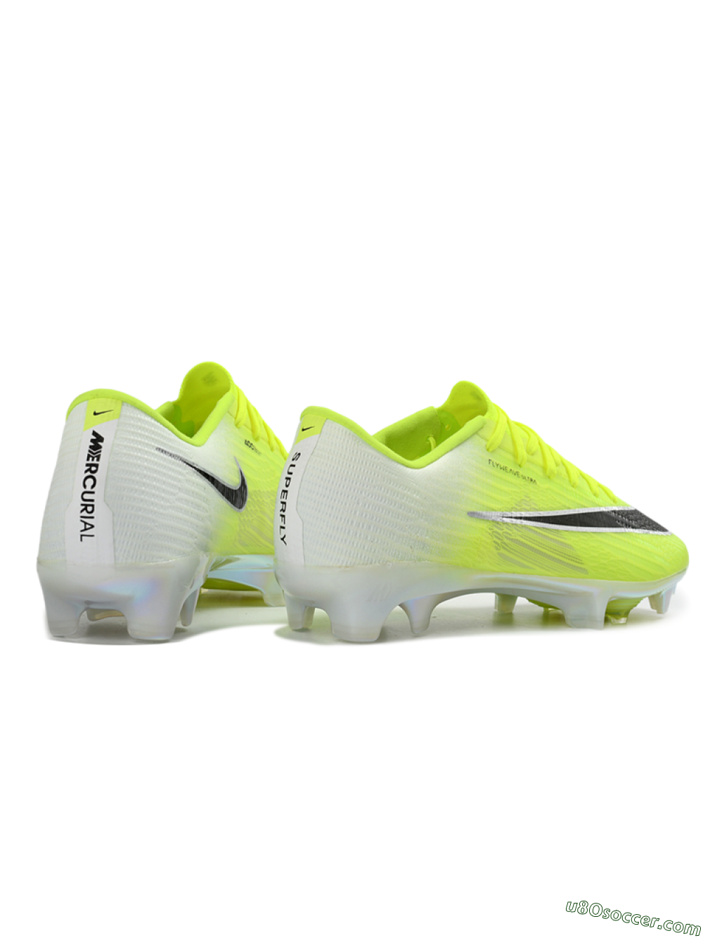 Nike Air Zoom Mercurial Superfly 11 FG Firm Ground Soccer Cleats - Yellow/Electric Lime/Sleek Black 6