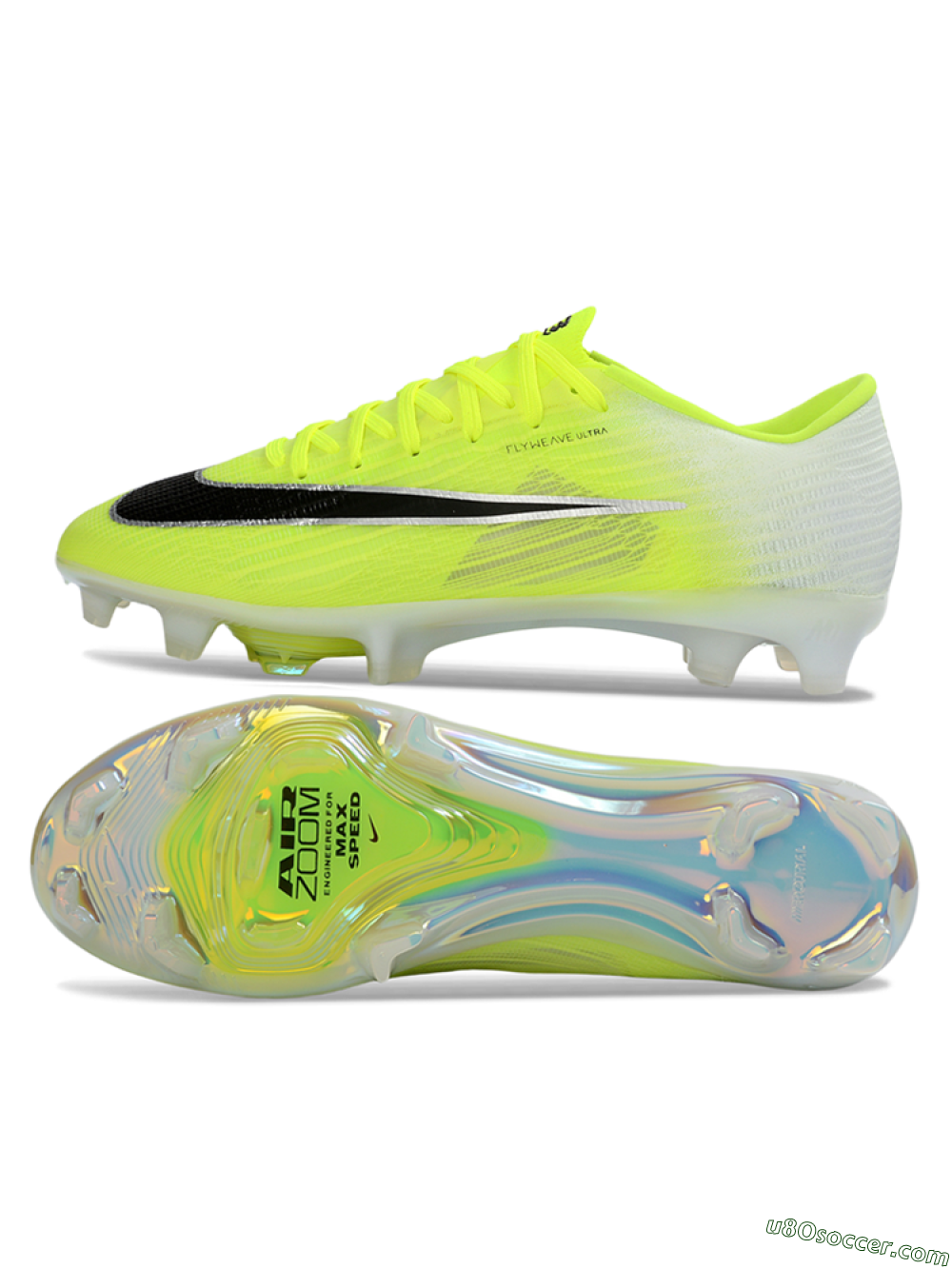 Nike Air Zoom Mercurial Superfly 11 FG Firm Ground Soccer Cleats - Yellow/Electric Lime/Sleek Black 0
