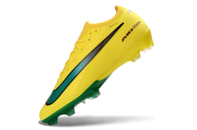 Nike Air Zoom Mercurial Vapor 16 Elite FG Firm Ground Soccer Cleats - Yellow/Electric Green/Steel Blue