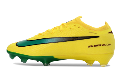 Nike Air Zoom Mercurial Vapor 16 Elite FG Firm Ground Soccer Cleats - Yellow/Electric Green/Steel Blue