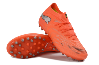 Puma Future 8 Ultimate MG Multi Ground Soccer Cleats - Orange/Bright Flame/Neon Ember