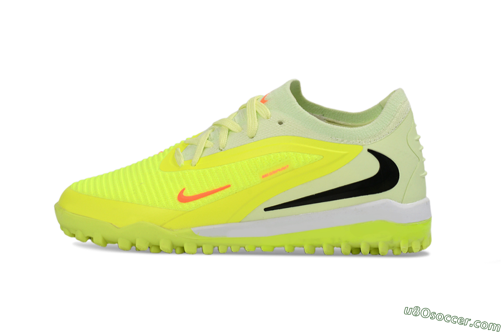 Nike Phantom 6 Elite Low TF Artificial Turf Soccer Shoes - Yellow/Neon Green/Black 1