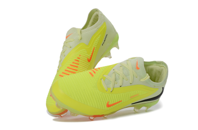 Nike Phantom 6 Elite Low FG Firm Ground Soccer Cleats - Yellow/Neon Green/Electric Orange