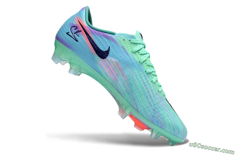 Nike Air Zoom Mercurial Superfly 11 FG Firm Ground Soccer Cleats - Aqua/Cool Mint/Tropical Coral 4