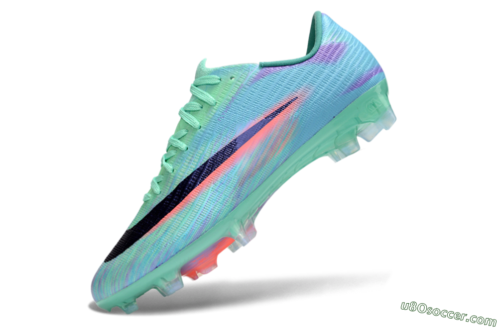 Nike Air Zoom Mercurial Superfly 11 FG Firm Ground Soccer Cleats - Aqua/Cool Mint/Tropical Coral 5