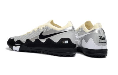 Nike Air Zoom Mercurial Vapor 16 Elite TF Artificial Turf Soccer Shoes - White/Slate Grey/Soft Cream