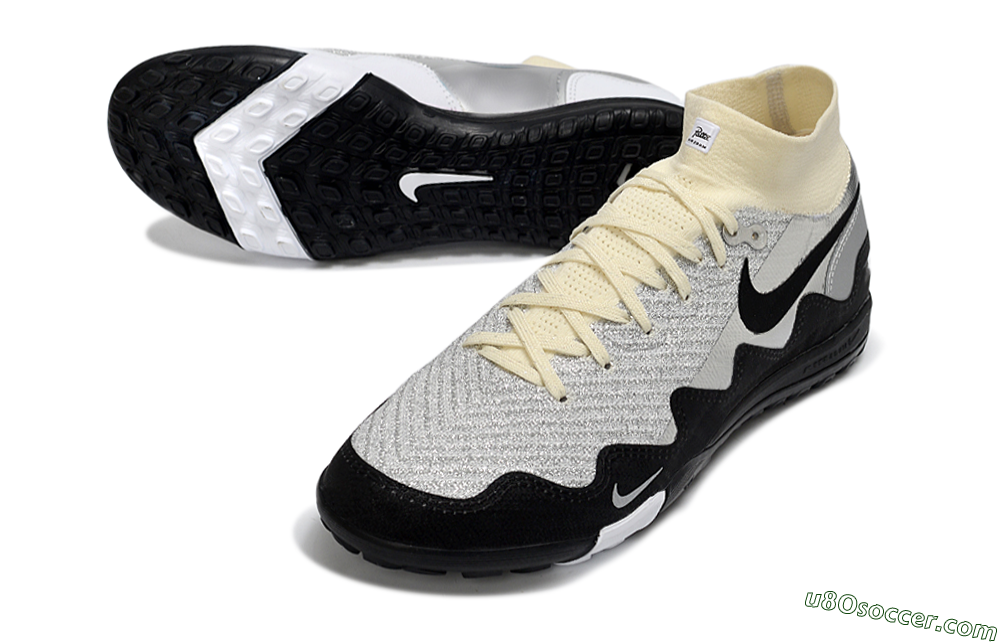Nike Air Zoom Mercurial Superfly 10 Elite TF Artificial Turf Soccer Shoes - Gray/Light Gray/Black 3