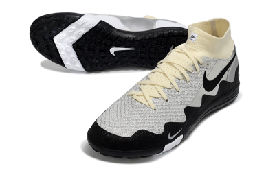 Nike Air Zoom Mercurial Superfly 10 Elite TF Artificial Turf Soccer Shoes - Gray/Light Gray/Black