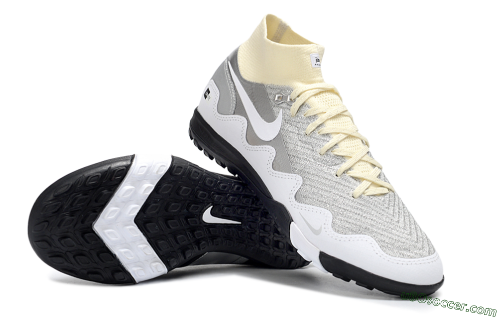 Nike Air Zoom Mercurial Superfly 10 Elite TF Artificial Turf Soccer Shoes - Gray/Light Gray/Black 0