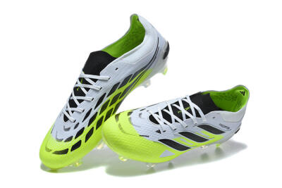 Adidas Predator 26 Elite FG Firm Ground Soccer Cleats - Yellow/Lime Burst/White Fusion