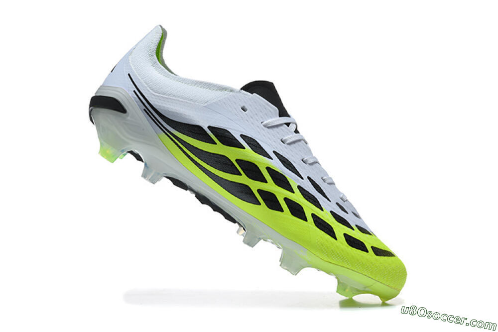 Adidas Predator 26 Elite FG Firm Ground Soccer Cleats - Yellow/Lime Burst/White Fusion 7