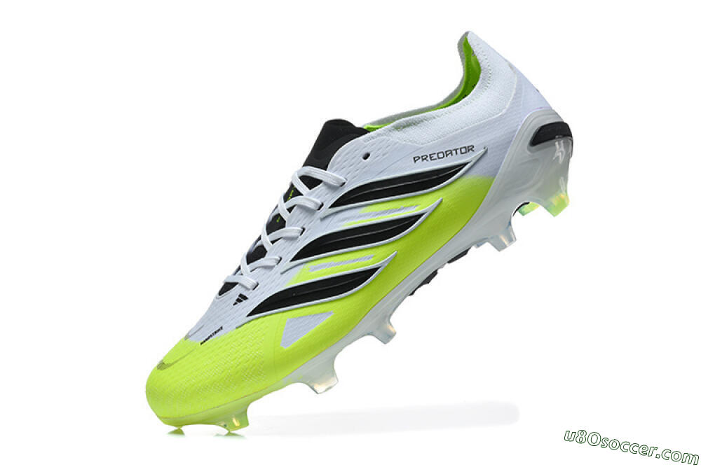 Adidas Predator 26 Elite FG Firm Ground Soccer Cleats - Yellow/Lime Burst/White Fusion 8
