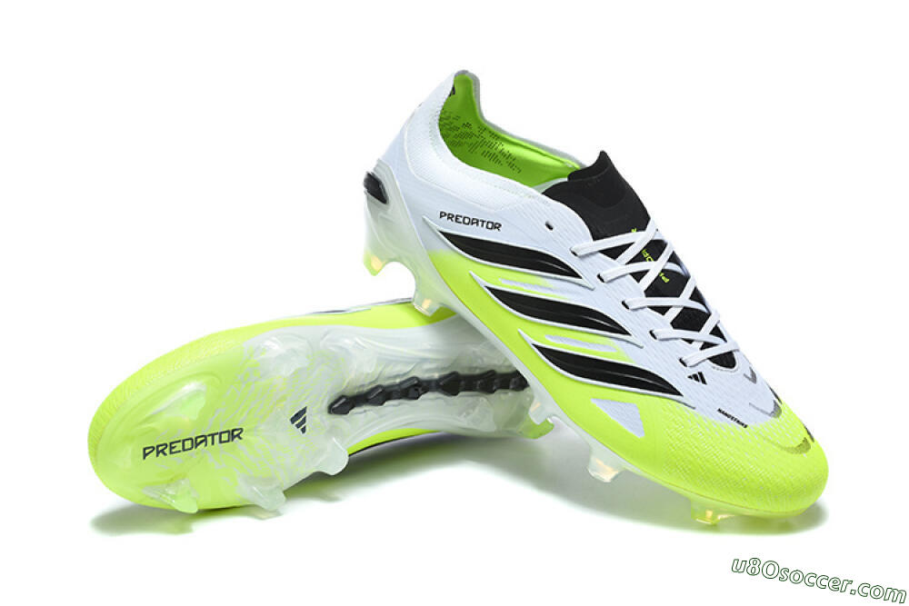 Adidas Predator 26 Elite FG Firm Ground Soccer Cleats - Yellow/Lime Burst/White Fusion 4