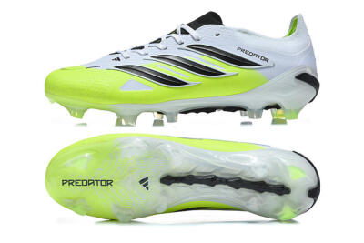 Adidas Predator 26 Elite FG Firm Ground Soccer Cleats - Yellow/Lime Burst/White Fusion