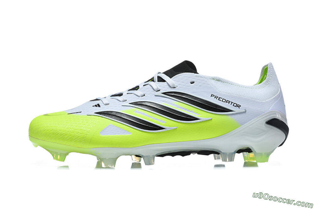 Adidas Predator 26 Elite FG Firm Ground Soccer Cleats - Yellow/Lime Burst/White Fusion 2