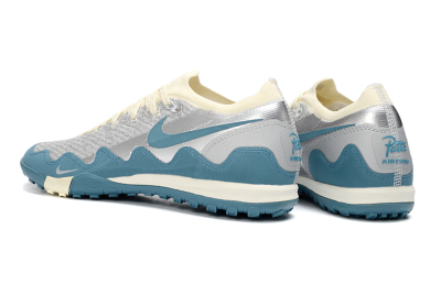 Nike Air Zoom Mercurial Vapor 16 Elite TF Artificial Turf Soccer Shoes - Blue/Creamy Blue/Soft Grey