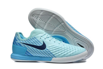 Nike MagistaX Finale 2 IC Indoor & Futsal Soccer Shoes - Blue/Sky Blue/Light Aqua