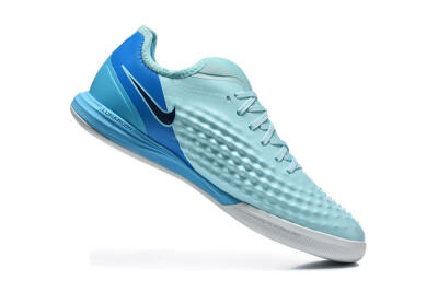 Nike MagistaX Finale 2 IC Indoor & Futsal Soccer Shoes - Blue/Sky Blue/Light Aqua