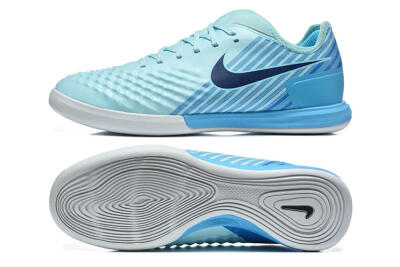 Nike MagistaX Finale 2 IC Indoor & Futsal Soccer Shoes - Blue/Sky Blue/Light Aqua