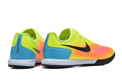Nike MagistaX Finale 2 IC Indoor & Futsal Soccer Shoes - Yellow/Neon Green/Fiery Orange