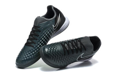 Nike MagistaX Finale 2 IC Indoor & Futsal Soccer Shoes - Black/Vibrant Green/White