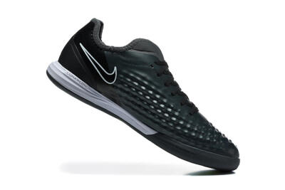 Nike MagistaX Finale 2 IC Indoor & Futsal Soccer Shoes - Black/Vibrant Green/White