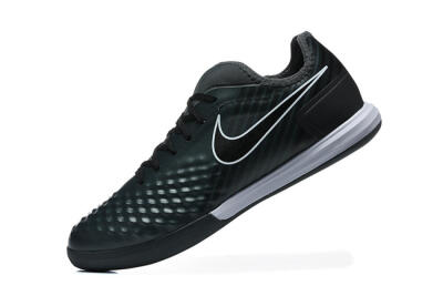 Nike MagistaX Finale 2 IC Indoor & Futsal Soccer Shoes - Black/Vibrant Green/White