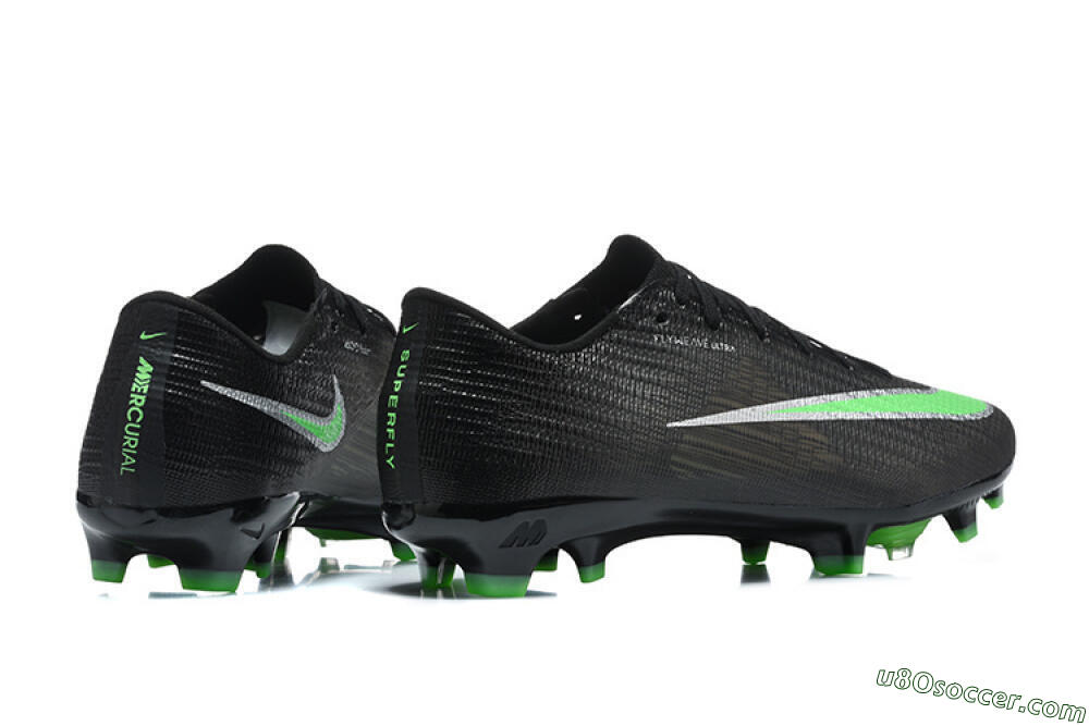 Nike Air Zoom Mercurial Superfly 11 FG Firm Ground Soccer Cleats - Black/Electric Green/Neon Green 9