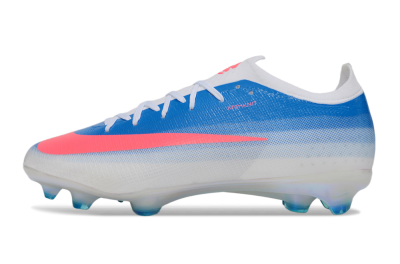 Nike Air Zoom Mercurial Vapor 17 Elite FG Firm Ground Soccer Cleats - Blue/Neon Pink/White