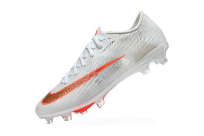 Nike Air Zoom Mercurial Superfly 11 FG Firm Ground Soccer Cleats - White/Bright Red/Crystal Clear