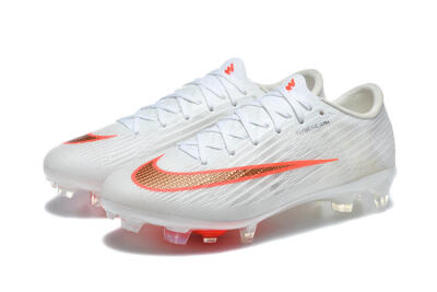 Nike Air Zoom Mercurial Superfly 11 FG Firm Ground Soccer Cleats - White/Bright Red/Crystal Clear