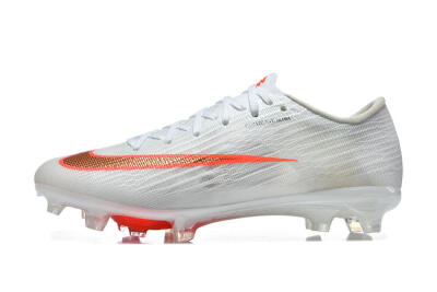 Nike Air Zoom Mercurial Superfly 11 FG Firm Ground Soccer Cleats - White/Bright Red/Crystal Clear