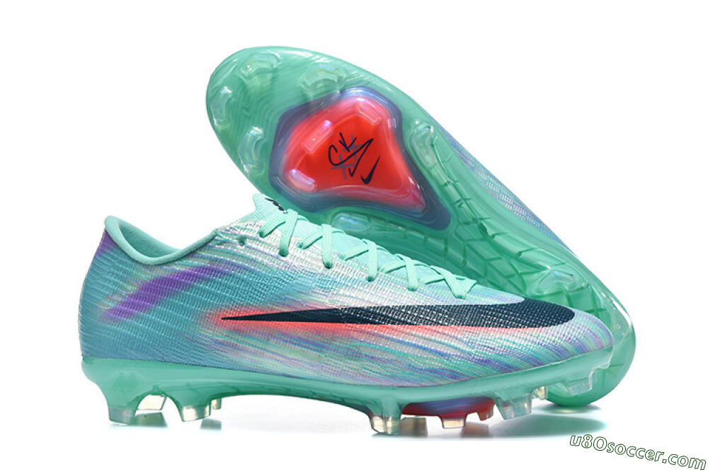 Nike Air Zoom Mercurial Superfly 11 FG Firm Ground Soccer Cleats - Aqua/Mint Green/Coral Pink 1