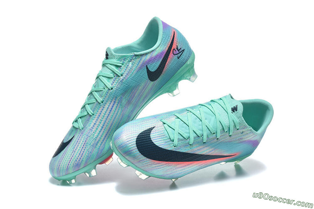 Nike Air Zoom Mercurial Superfly 11 FG Firm Ground Soccer Cleats - Aqua/Mint Green/Coral Pink 6