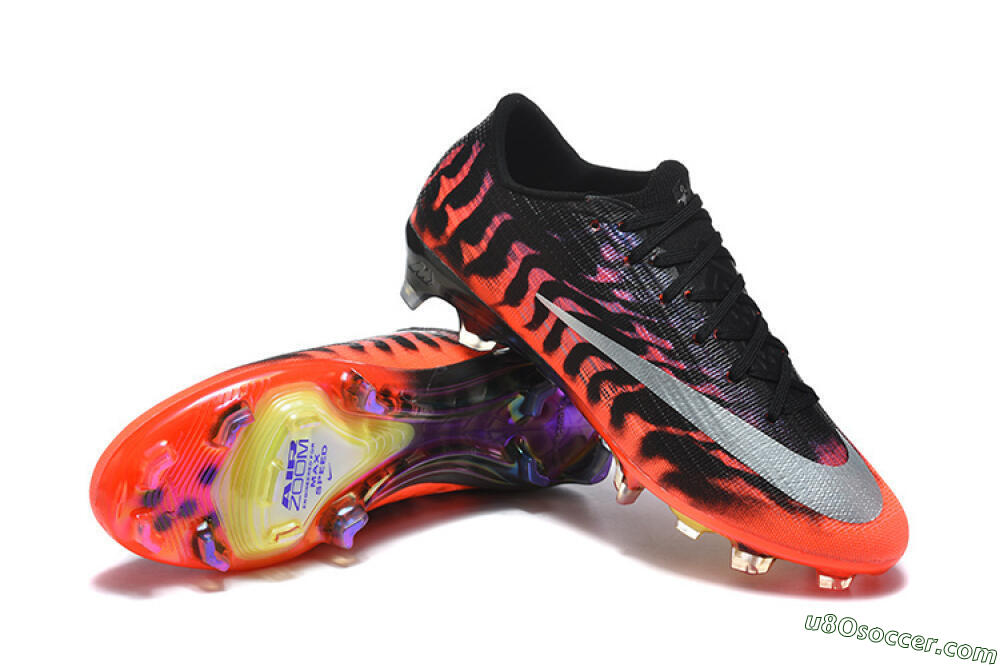 Nike Air Zoom Mercurial Superfly 11 FG Firm Ground Soccer Cleats - Red/Flame Orange/Black 4