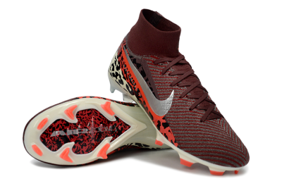 Nike Air Zoom Mercurial Superfly 10 Elite FG Firm Ground Soccer Cleats - Maroon/Scarlet Blaze/Crimson Spice