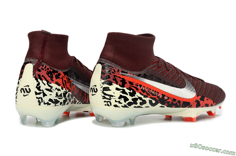 Nike Air Zoom Mercurial Superfly 10 Elite FG Firm Ground Soccer Cleats - Maroon/Scarlet Blaze/Crimson Spice 7