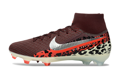 Nike Air Zoom Mercurial Superfly 10 Elite FG Firm Ground Soccer Cleats - Maroon/Scarlet Blaze/Crimson Spice