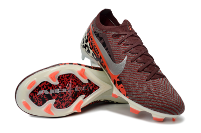 Nike Air Zoom Mercurial Vapor 16 Elite FG Firm Ground Soccer Cleats - Maroon/Fiery Red/Muted Ivory