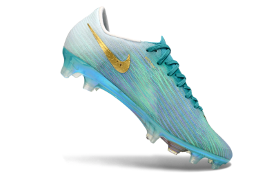 Nike Air Zoom Mercurial Superfly 11 FG Firm Ground Soccer Cleats - Aqua/Sea Green/Metallic Gold